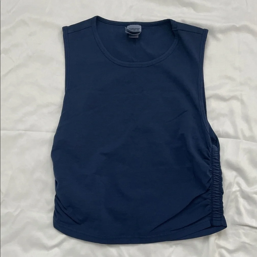 PINK Victoria's Secret Crop Tees - Picture 5 of 6